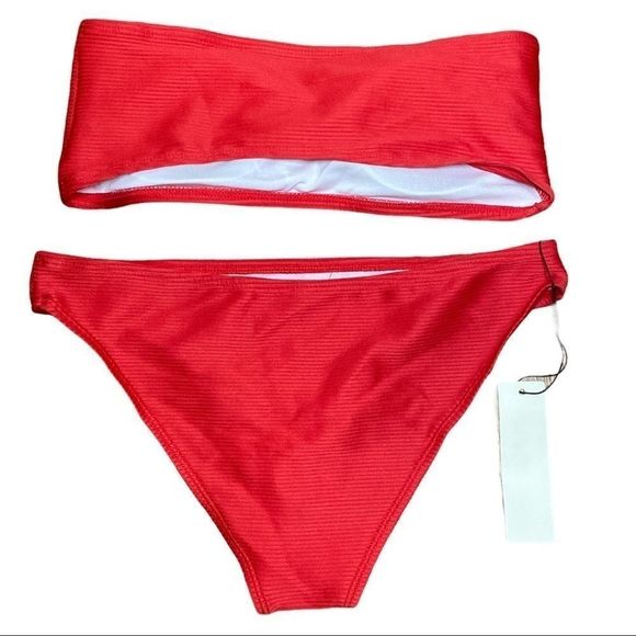 Lemon Fish Red Bikini - Picture 2 of 5